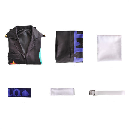 Monenjoy ONEPIECE バルトロメオ 麦わら大船団 海賊団 衣装 ユニフォーム 礼服 コスチューム 少年漫画 COS ハロウィン 舞台衣装 学園祭 クリスマス イベント - Monenjoy