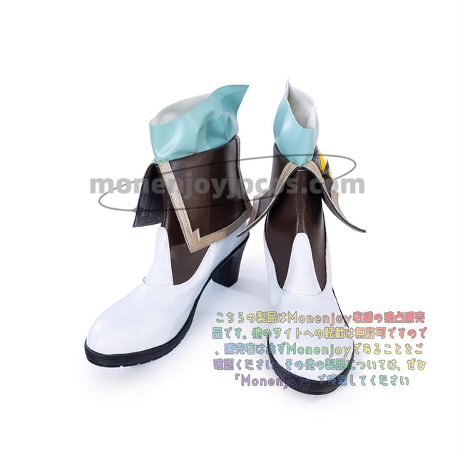 Monenjoy 崩壊スターレイル ホタル 靴 コスプレ道具 スパッツブーツ デザイン オーダーメイド - Monenjoy