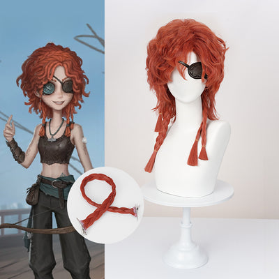 Monenjoy 第五人格 弓使い ウィッグ 本体約33cm ブリュンヒルド・ウェルフ カツラ コスプレ道具 - Monenjoy
