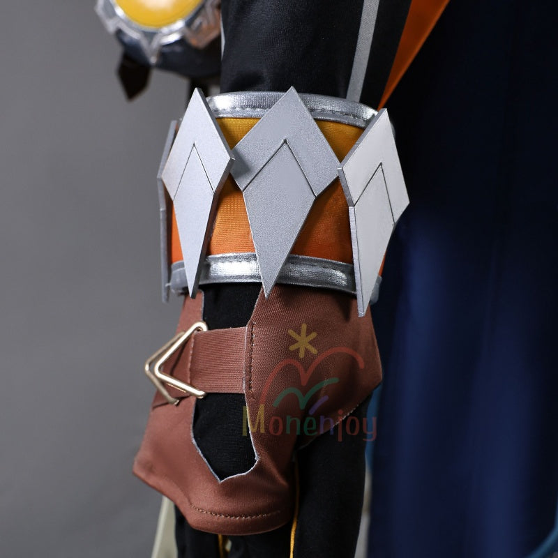 販売停止Monenjoy 原神 ベネット コスプレ衣装 ナタの旅 コスチューム 燃えろ!ラクガキ大冒険 / Adventures in Blazing Hue