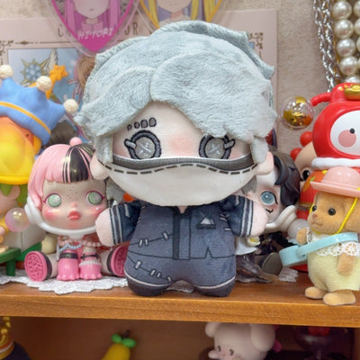 第五人格 納棺師 ぬいぐるみ 10cm キーホルダー OPH 綿人形 マスク付き 第五人格/IdentityV イソップ・カール ふわふわ 同人グッズ 非公式グッズ