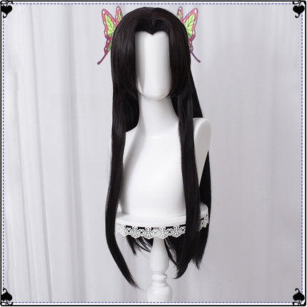 Monenjoy 鬼滅の刃 カナエ 胡蝶 しのぶ姉 ウィッグ カツラ Demon Slayer: Kimetsu no Yaiba  コスプレ道具 - Monenjoy