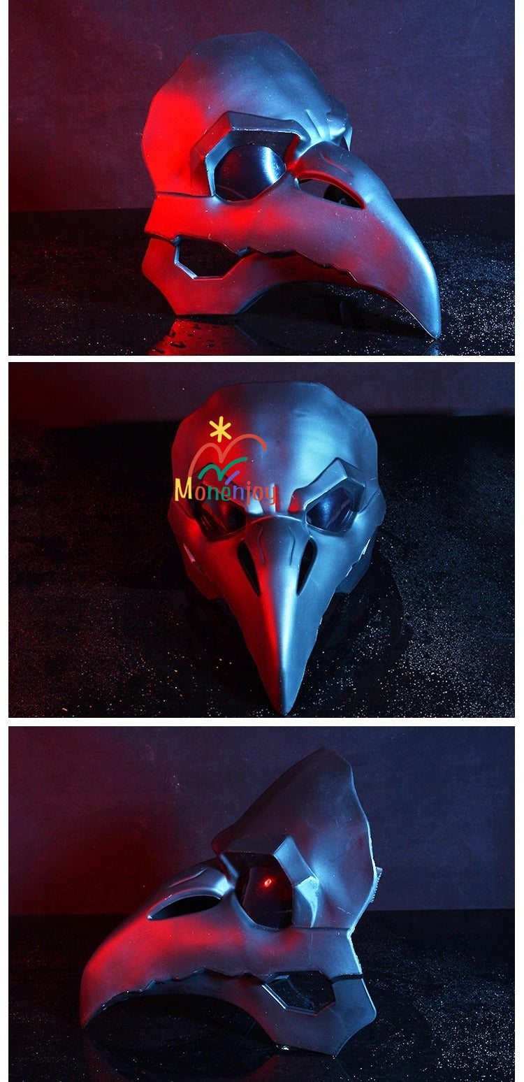 Monenjoy 東京喰種トーキョーグール カラスの口 東京喰種 コスプレ小物 死神パンクロック ハロウィン仮装マスクGS1388 - Monenjoy