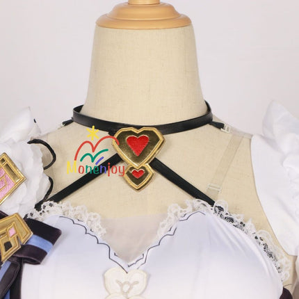 Monenjoy 崩壊3rd エリシア メイド服 Elysia コスプレ衣装 ンクの妖精さん カフェ服 イベントGS1330 - Monenjoy