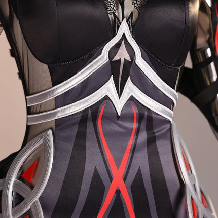 Monenjoy 原神 ロノヴァ Ronova  コスプレ衣装 死の執政 魔神 3d樹脂製パーツ ワンピース コスチューム