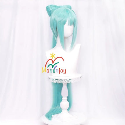 Monenjoy 初音ミク かつら 鬘 WIG ヴァンパイア 吸血鬼 ウィッグ ネット付き コスプレ ツインテール カツラ グッズ アニメ コスプレ道具GS1320 - Monenjoy