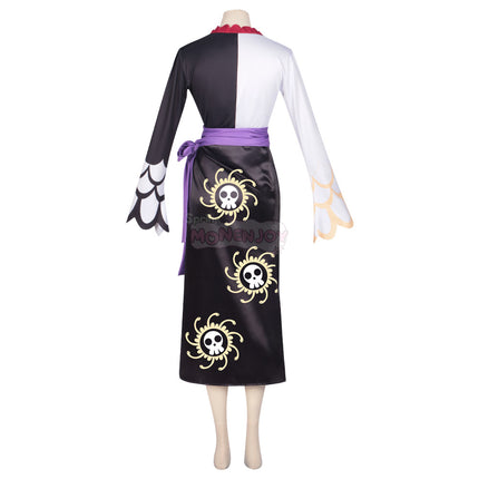 Monenjoy onepiece ワンピース 海賊女帝 ボア・ハンコック 九蛇海賊団  船長 コスプレ衣装GS1267 - Monenjoy