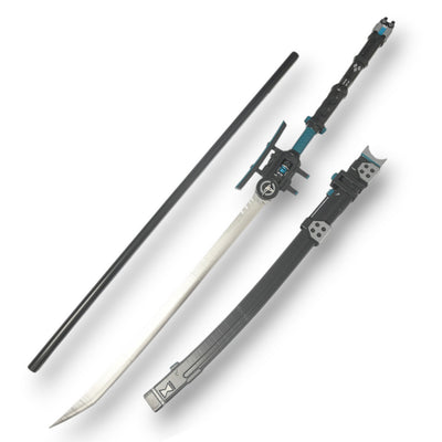 Monenjoy ゼンゼロ コスプレ 月城柳 武器レプリカ 柳 コスプレ道具 骸薙ぎ 剣 薙刀 183cm 太刀125cm 樹脂製 ゼンレスゾーンゼロ イベント 撮影道具 - Monenjoy