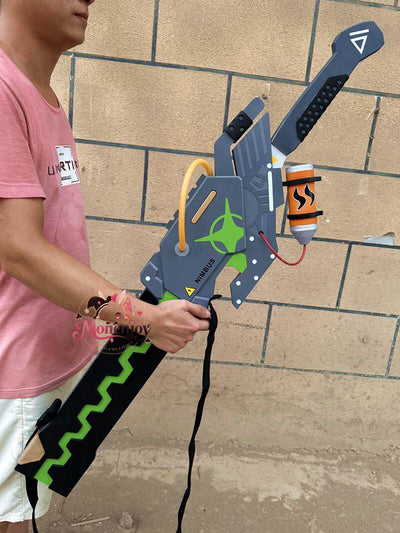 Monenjoy ゼンゼロ アンビー 武器モデル 110cm コスプレ道具 モチーフ武器 レプリカ 木 ゼンレスゾーンゼロ Monenjoy