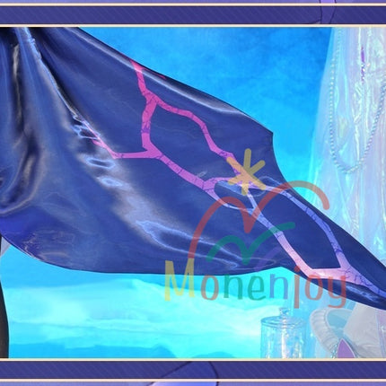 Monenjoy Hysilens Female Knight Omphalos จาก Collapse Star Rail มาพร้อมปลอกรองเท้า เครื่องประดับผมเรซิน 3 มิติ และชุดคอสเพลย์ระดับมืออาชีพ