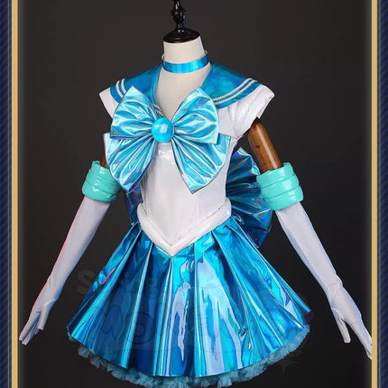 Monenjoy 美少女戦士セーラームーン 水野亜美 / セーラーマーキュリー コスチューム セーラースーツ Ver GS1376 - Monenjoy