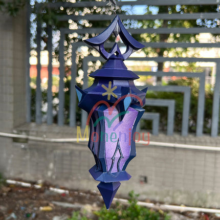 Monenjoy 原神 フリンズ / Flins  血染めの荒れ地  闇影と灯り 長槍 コスプレ道具 200cm 武器モデル PU製ナド・クライの「ライトキーパー   Bloodsoaked Ruins  Luna I