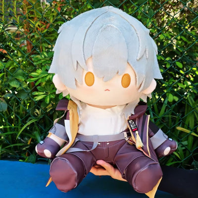 崩壊スターレイル 主人公 記憶主人公 綿人形 コスプレ道具 座り姿勢 可愛い 40cm 萌えグッズ 着せ替え可能 超ふわふわ 萌え 同人グッズ Monenjoy