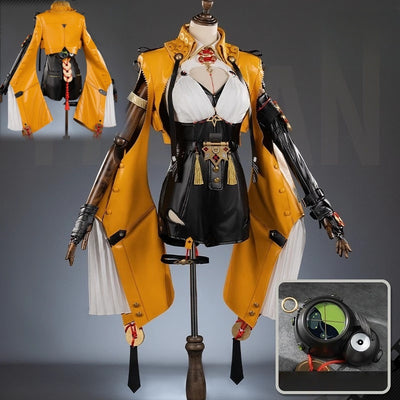 Monenjoy ゼンレスゾーンゼロ 儀玄 コスプレ衣装 雲嶽山 コスチューム 実物化 仮装GS1394 - Monenjoy