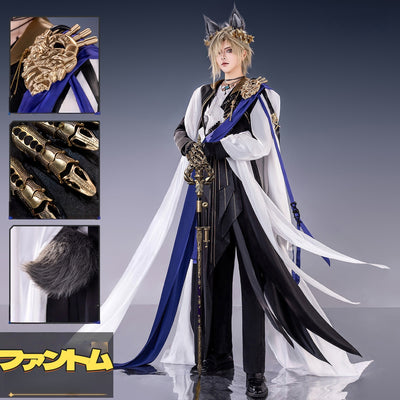 Monenjoy アークナイツ ファントム コスプレ衣装 イベント 樹脂製アクセサリー イベント 仮装