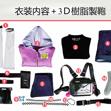 「受注商品」Monenjoy ヴァロラント クローヴ コスプレ衣装 Clove コスチューム イベント 仮装 オーダーメイド可能 - Monenjoy