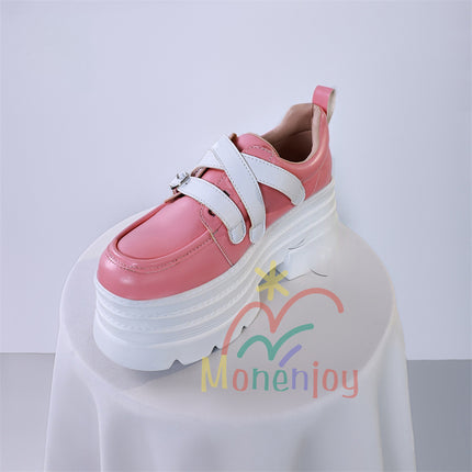 Monenjoy ゼンレスゾーンゼロ バーチャルアイドル レミエル シューズ 大天使 千夏 靴 ゼンゼロ  千夏蕾咪 ChinatsuRemiel GSS1012