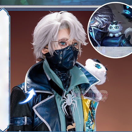 Monenjoy アイデンティティ5 納棺師 コスプレ衣装 7周年UR衣装パック 納棺師 キャッツアイ 第五人格/IdentityV 猫ちゃん+箱追加 コスチュームGS1931