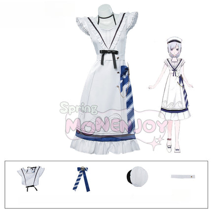 Monenjoy プロセカ 宵崎奏 コスプレ衣装 プロジェクトセカイ セーラー服 ワンピース feat.まるもふびより イベントGS1326 - Monenjoy