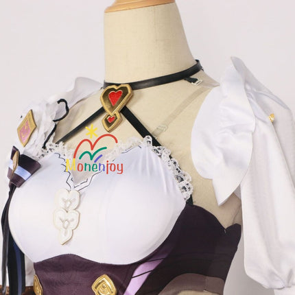 Monenjoy 崩壊3rd エリシア メイド服 Elysia コスプレ衣装 ンクの妖精さん カフェ服 イベントGS1330 - Monenjoy