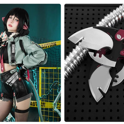 Monenjoy ゼンレスゾーンゼロ ジェーン・ドゥ ウィッグ カツラ 特務捜査班  コスプレ道具 |ゼンゼロ/ZZZ - Monenjoy