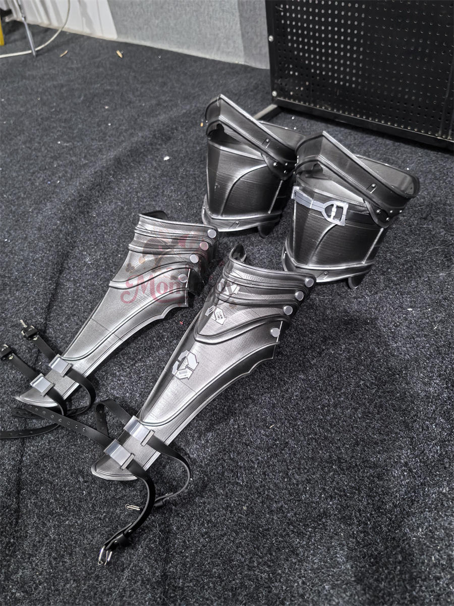【Monenjoy】エンドフィールド カミーユ カーマインヴェール PLA製腿甲 コスプレ道具 アークナイツ エンドフィールド コスプレ小物 レプリカ 軽量 分割式 Monenjoy