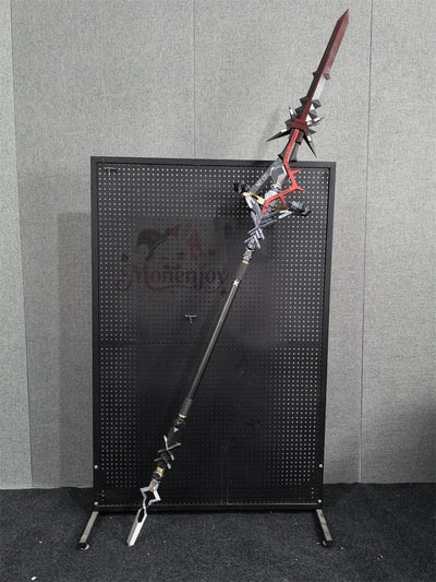 【Monenjoy】エンドフィールド カミーユ カーマインヴェール PLA製腿甲 コスプレ道具 アークナイツ エンドフィールド コスプレ小物 レプリカ 軽量 分割式 Monenjoy