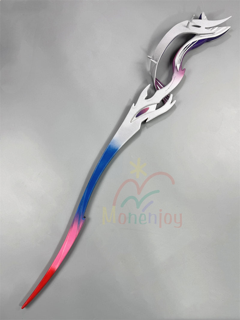 Monenjoy 崩壊スターレイル 黄金裔 セイレンス コスプレ道具 剣モデル 110cm 120cm 木+EVA 波音を奏でる剣士」ヘレクトラ Helektra