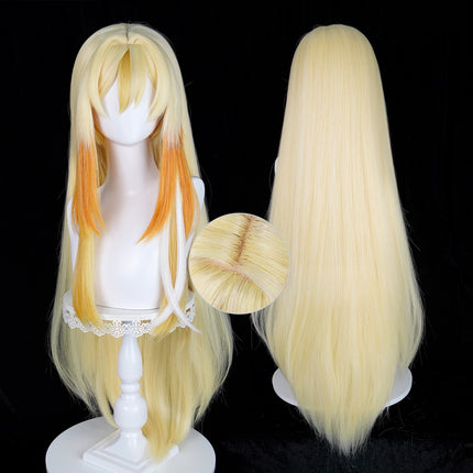 Monenjoy 原神 レインドット ナベリウス 生の執政 ウィッグ カツラ コスプレ道具 ロングカツラGSWIG1006