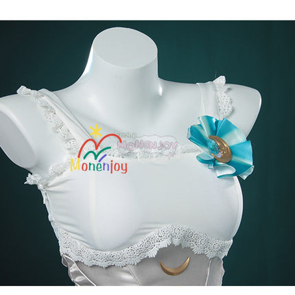 Monenjoy アイデンティティ5 踊り子 漂う月光 コスプレ衣装 洋服 髪飾り+眼鏡付 ワンピース イベントGS1338 - Monenjoy