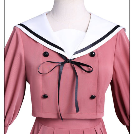 Monenjoy 薫る花は凛と咲く 和栗薫子 コスプレ衣装 JK服 セーラー服 学園服 桔梗学園 イベント ハロウィンGS1877