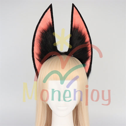 Monenjoy 原神 ティナリ ふわふわ 耳飾り+尻尾 可愛い 萌えグッズ 猫耳 きつね耳 コスプレ道具 アクセサリー  - Monenjoy