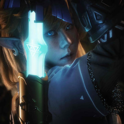 Monenjoy ゼルダの伝説 マスターソード ハイリアの盾 コスプレ道具 武器レプリカ ABS刃、金属製刃 発光刃選択 工芸品 ティアーズオブザキングダム - Monenjoy