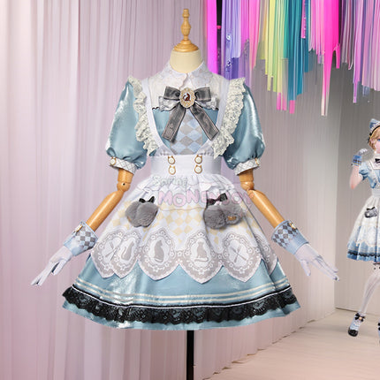 Monenjoy インフィニティニキ 爽やかなお茶会 コスプレ衣装 洋服 ドレス ワンピース 地雷系 GS1313 - Monenjoy