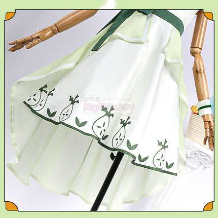 Monenjoy 中国コラボ 葬送のフリーレン×KFC コスプレ衣装 ワンピース コスチューム - Monenjoy