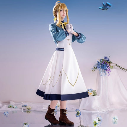 ชุดคอสเพลย์นักเรียนโรงเรียน Monenjoy Silent Witch Monica Everett ชุดนักมายากลสุดหรู