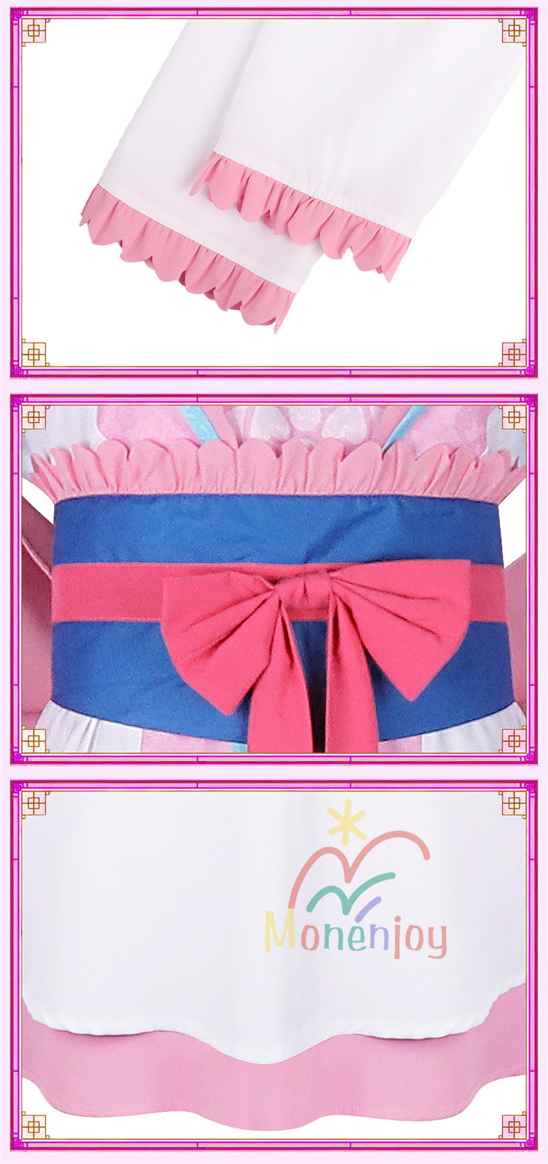 Monenjoy The Pharmacist's Monologue Satokihi Leash Tokuhi Cosplay Costume