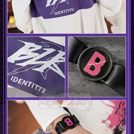 Monenjoy Identity V BLK Sentai Mechanical Engineer (BLK.TRACY) ชุดคอสเพลย์ครบชุด | การจำลองความแม่นยำสูงพร้อมอุปกรณ์เสริม 5 ชิ้น คุ้มค่าที่สุด