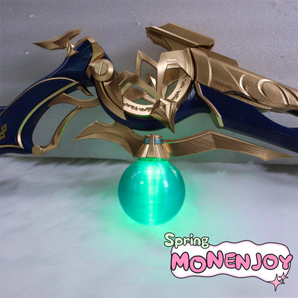 Monenjoy 崩壊スターレイル アナイクス 武器モデル コスプレ小物 アナクサゴラス 80cm PLA材 Anaxa 銃の武器 発光番 オンパロス/神悟の樹庭 - Monenjoy