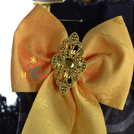 原神ナヴィア コスプレ衣装 立体3d樹脂装飾+帽子付属 高弾性マットレザー採用|MONENJOY   - Monenjoy