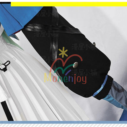 Monenjoy アークナイツ:エンドフィールド  陳千語 コスプレ衣装  チェン・チェンユー コスチューム イベント 尻尾+角付