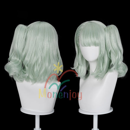 Monenjoy ゼンレスゾーンゼロ バーチャルアイドル レミエルゼンゼロ wig かつら コスプレ 大天使 ウィッグ 千夏 40cm 大天使 千夏蕾咪 ChinatsuRemielGSwig1010