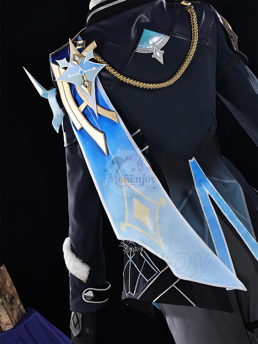 Monenjoy 原神 空 スネージナヤ コスプレ衣装|ユニフォーム 3D PLAパーツ付き Monenjoy