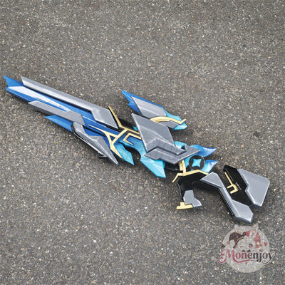 Monenjoy 原神 スネージナヤ コスプレ道具 72cm 銃モデル 武器モデル PU+アクリル材質 イベント舞台対応 MONENJOY