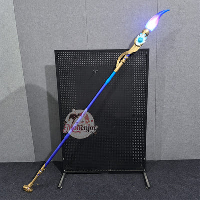 Monenjoy 崩壊スターレイル 真珠 毛筆 コスプレ道具 レプリカ|約190cm PLA 発光・分割式