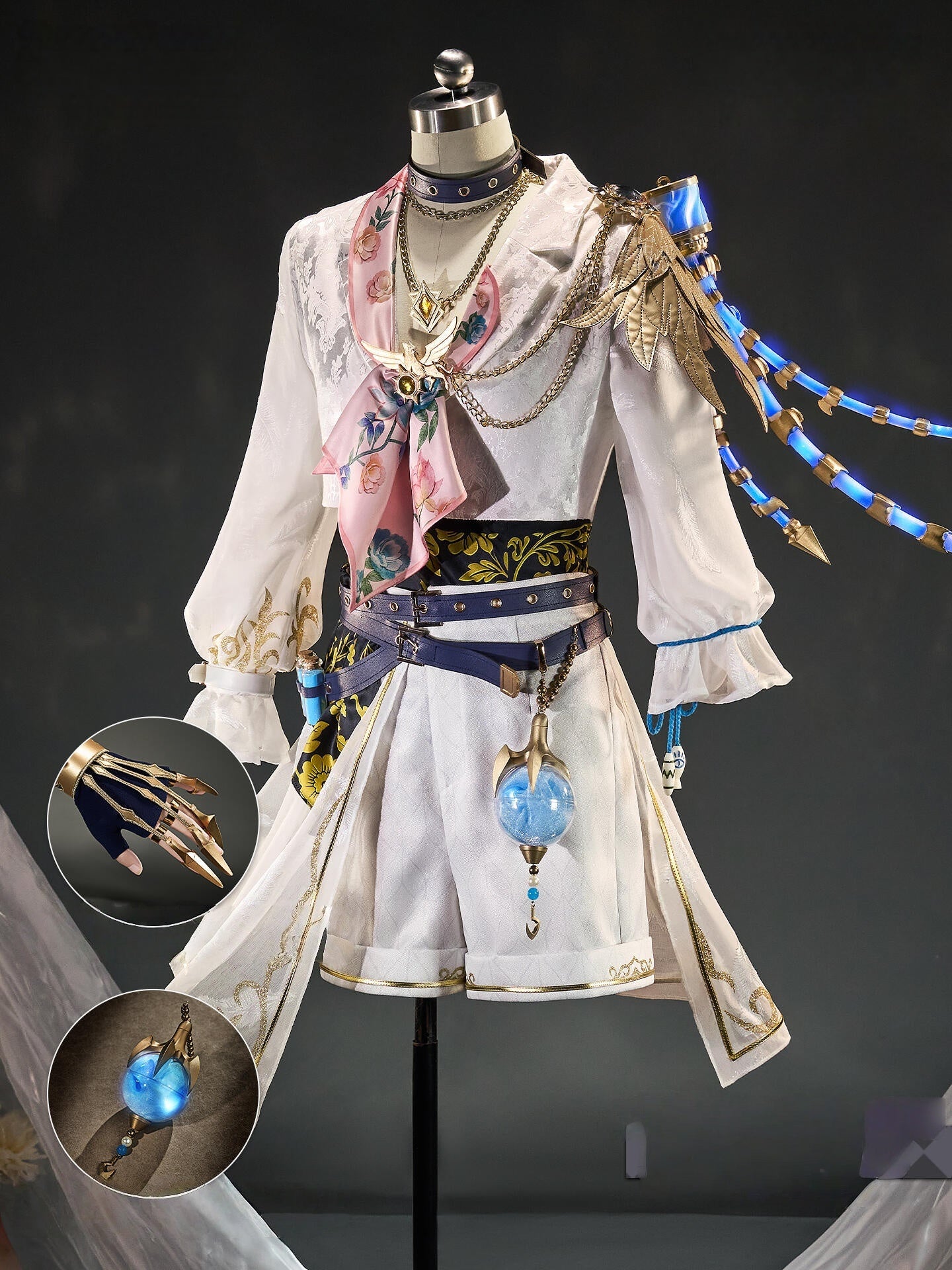予約販売 アイデンティティ5 曲芸師 浮遊霊 限定UR衣装 コスチューム イベント 3d樹脂製パーツ ハロウィン 第五人格/IdentityV 舞台服 MONENJOY
