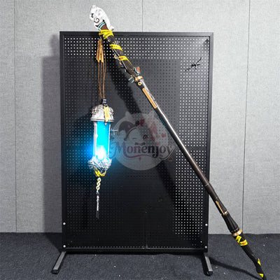 Monenjoy 鳴潮 景燃(ジンラン コスプレ 提灯 170cm モチーフ武器モデル ロングスタッフ 発光対応 レプリカ PLA材質 Monenjoy