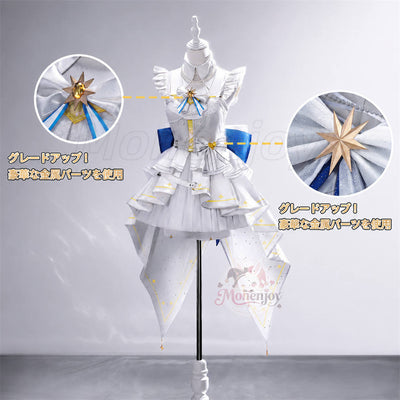 限定販売 Monenjoy 鳴潮「Solar5」フィービー ライブ衣装 舞台服 コスプレ衣装 同人イベント対応 高品質コスチューム Wuthering Waves Yuno Cosplay(副本)(副本) MONENJOY