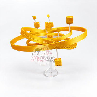 Monenjoy 鳴潮 心月狐 コスプレ道具 万象環 直径24cm|Wuthering Waves Xinyuehu| 武器モデル アクセサリー MONENJOY