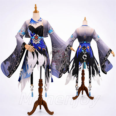 Monenjoy 鳴潮 秧秧(ヤンヤン)玄翎 コスプレ衣装|Wuthering Waves 3D PLAパーツ付き 高品質コスチューム MONENJOY